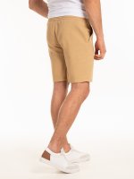 Linen blend shorts