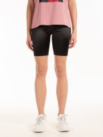 Glossy cycling shorts