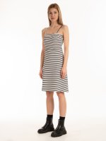 Strappy striped dress