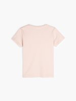 Cotton t-shirt with glitter print