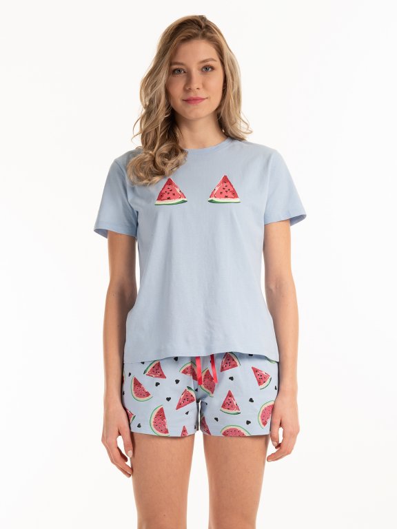 Cotton pyjama t-shirt