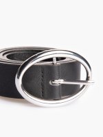 Round buckle belt