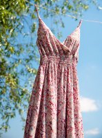 Printed maxi dress