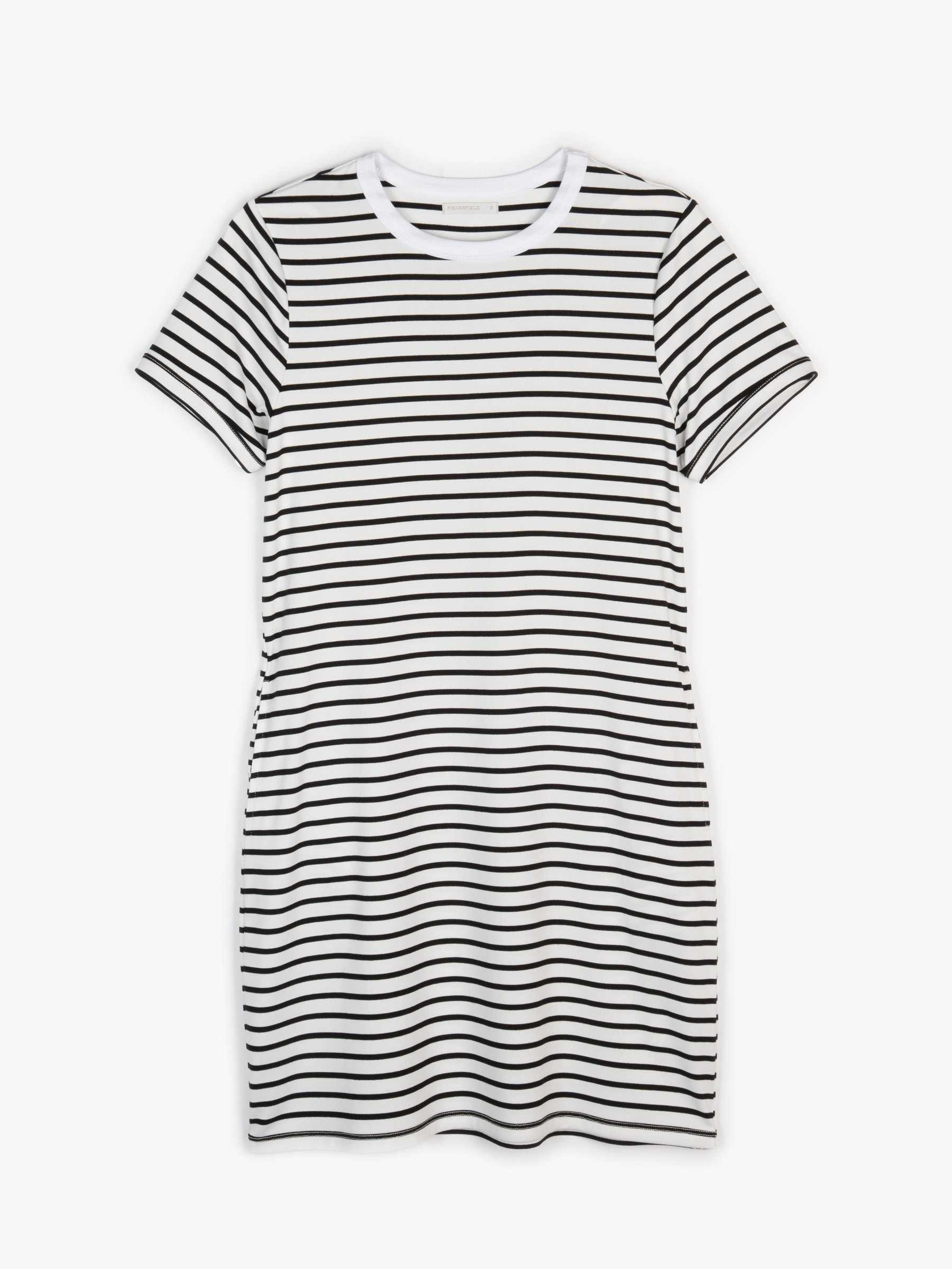 Striped t-shirt dress with pockets | GATE