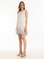Chiffon floral dress