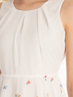 Šifónové květované šaty