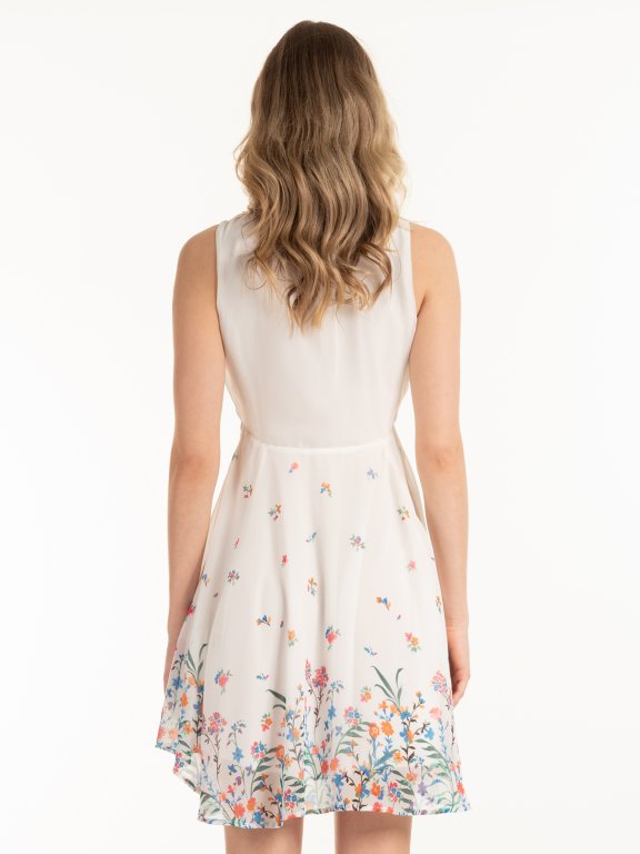 Šifónové květované šaty