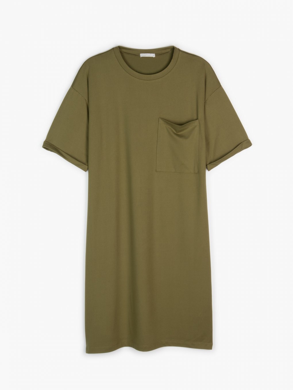 T-shirt dress with chest pocket