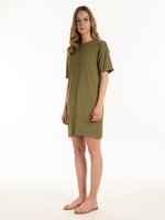 T-shirt dress with chest pocket
