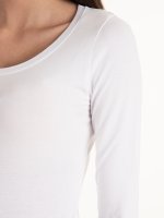 Základné elastické tričko s dlhým rukávom