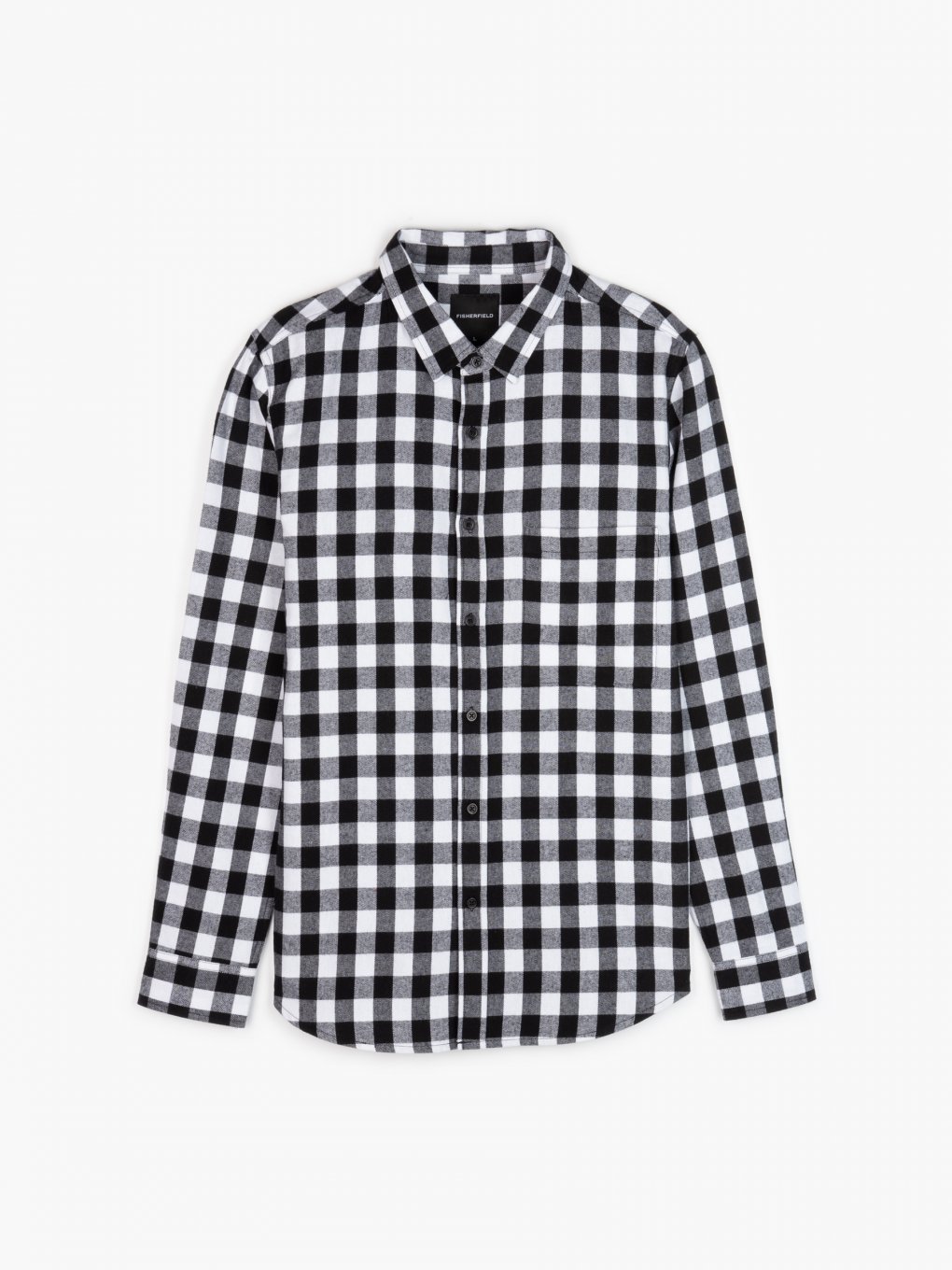 Plaid cotton regular fit shirt