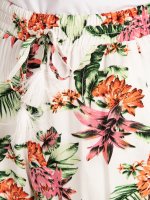 Spodnie harem w kwiatowy print