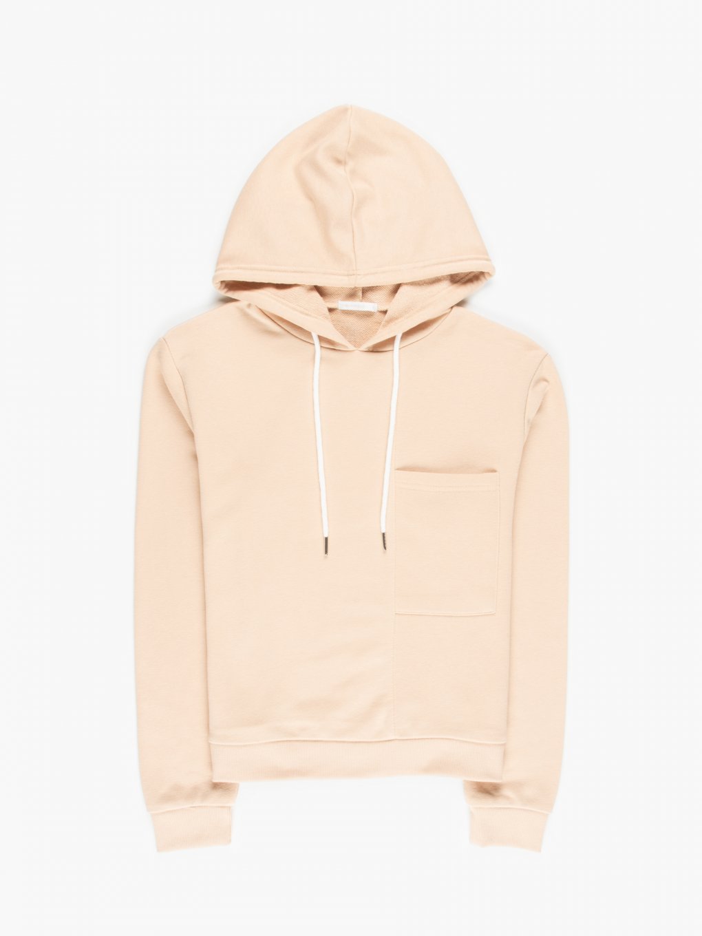 Hoodie with chest pocket