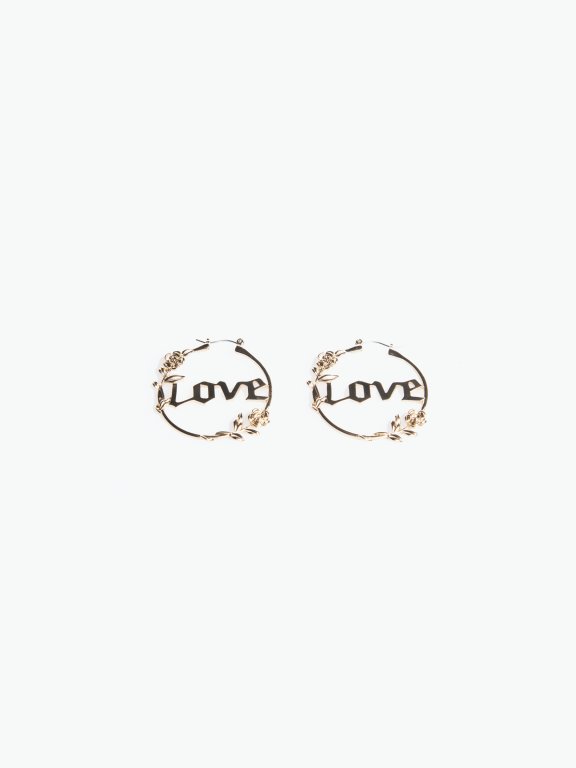 Earrings "love"