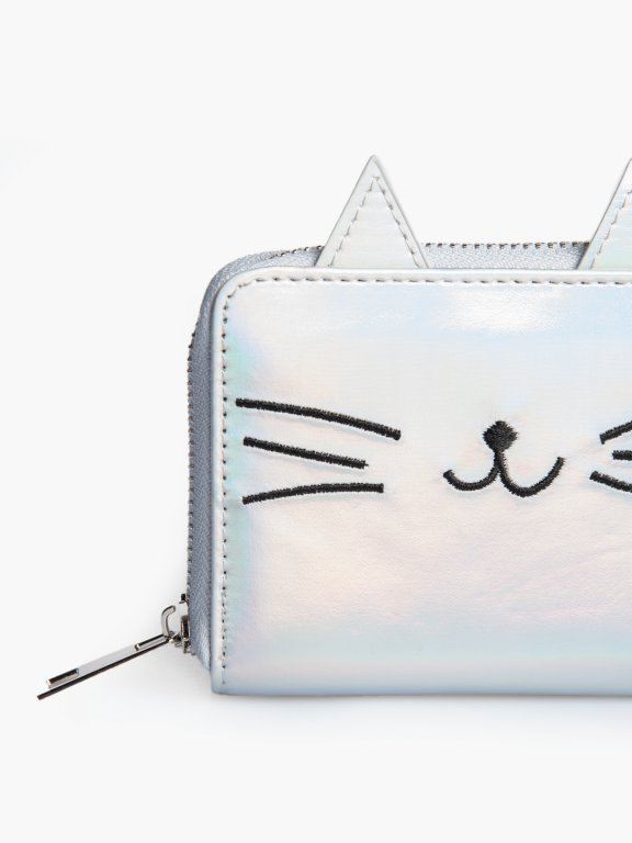 Cat design wallet
