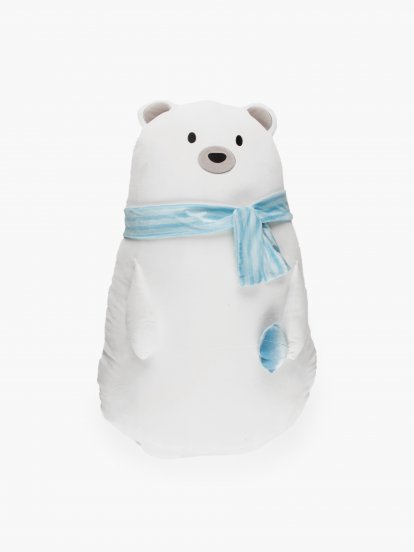 Polar bear pillow