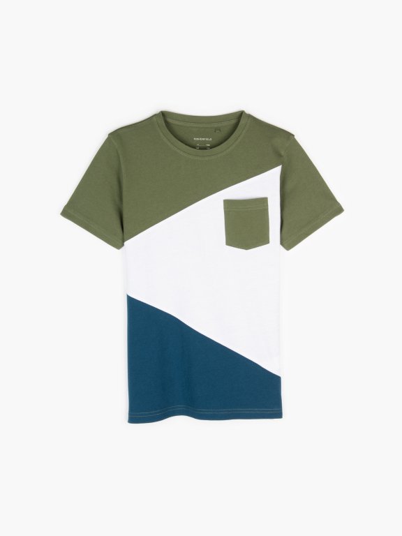 Color block t-shirt
