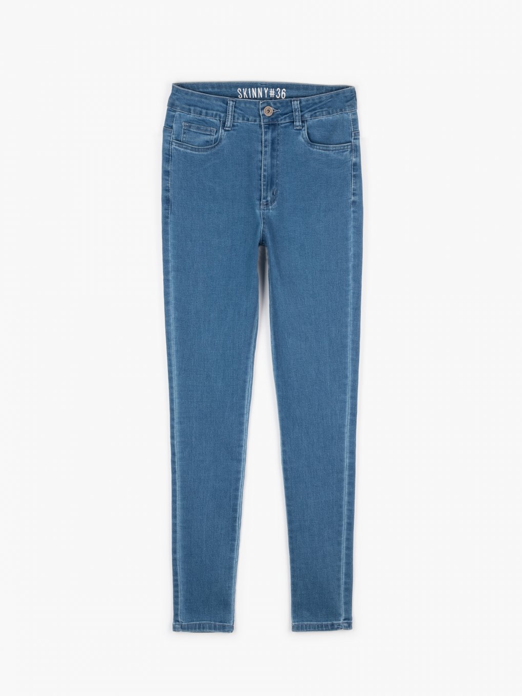 WOMEN FASHION Jeans Ripped SHAPING Jeggings & Skinny & Slim Blue 36                  EU discount 95% 