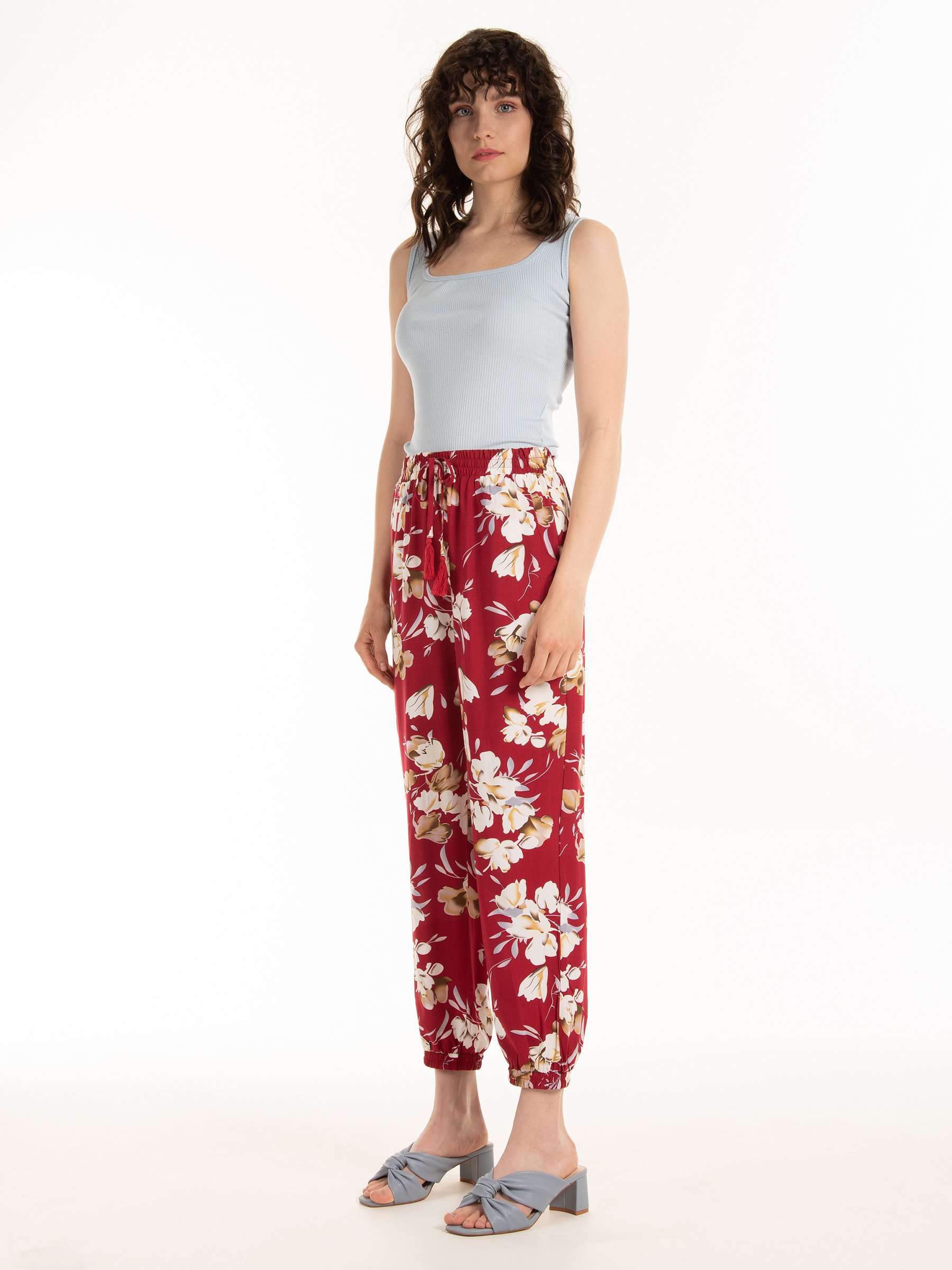 Buy Mens Harem Pants Floral Paisley Print Casual Cotton Streetwear Hippie  Yoga Pants 6 XLarge at Amazonin