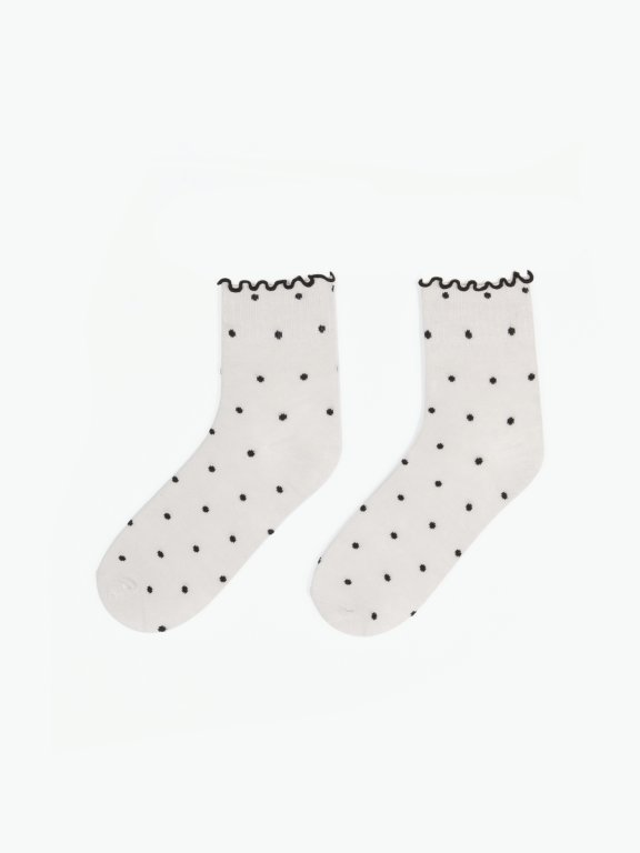 Puntíkované ponožky