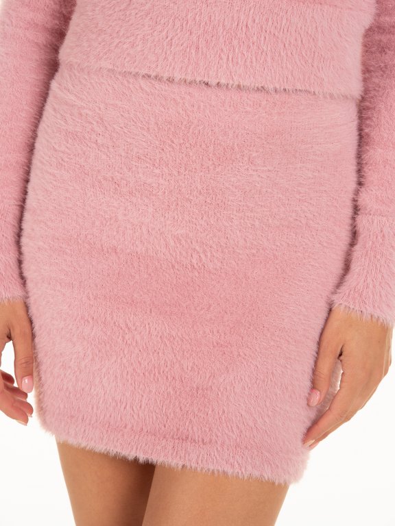 Fuzzy skirt