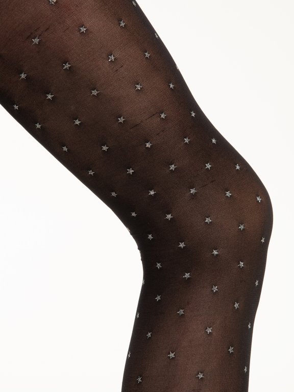 Star patterned tights
