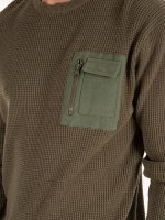 Pullover with chest pocket