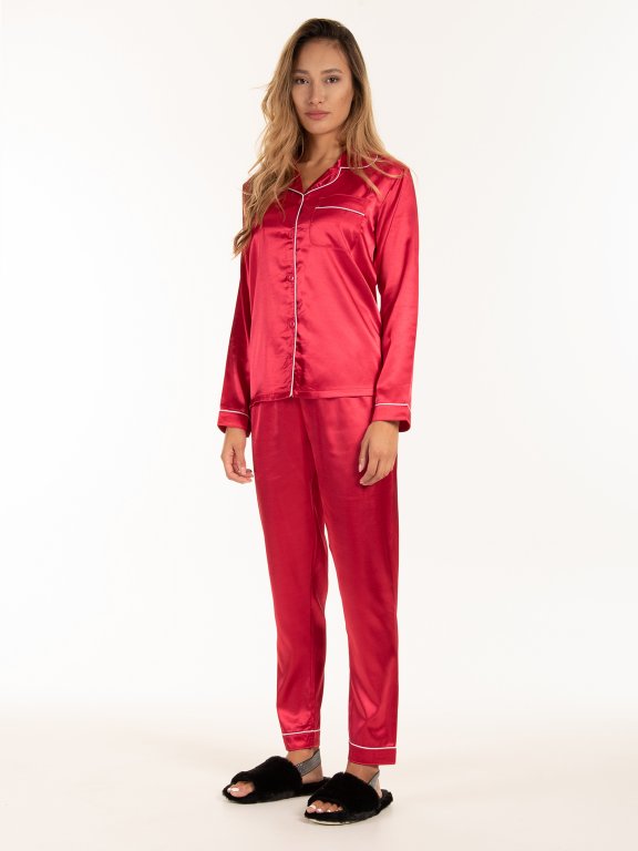 MOON RIVER Pyjama WOMEN FASHION Underwear & Nightwear Pyjama discount 67% Pink/White 46                  EU 
