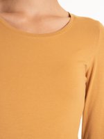 Základné bavlnené elastické tričko