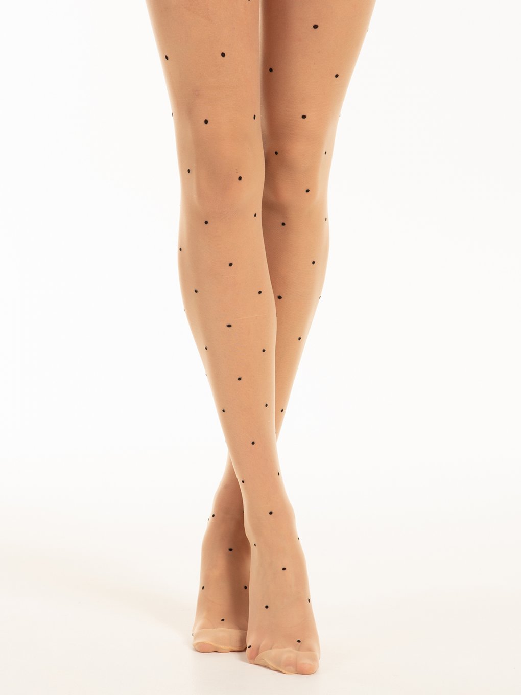Tights with dots