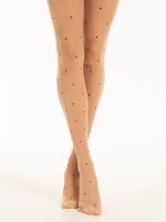 Tights with dots