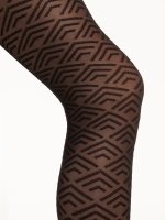 Patterend tights