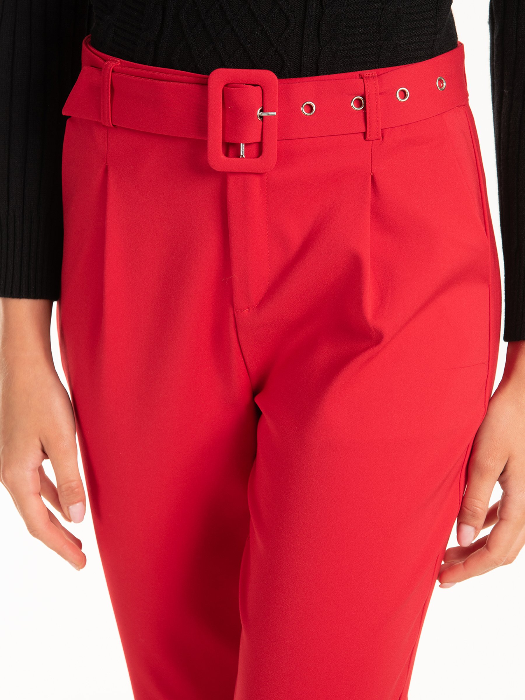 Cozyease Women's High Waisted Carrot Pants