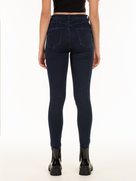 Black 38                  EU Mango Jeggings & Skinny & Slim discount 70% WOMEN FASHION Jeans Jeggings & Skinny & Slim Waxed 