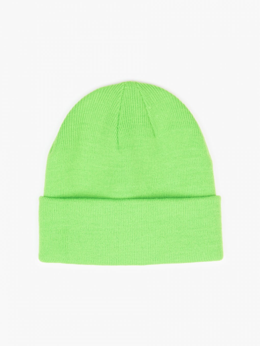 Knitted basic cap