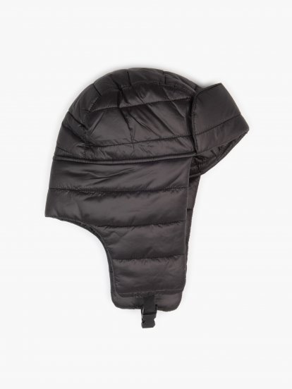 Quilted padded cap