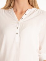 Bluzka basic z wiskozy dla kobiet