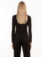 Bodysuit with cut out front