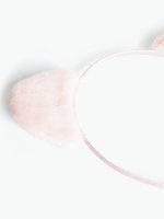 Opaska z uszami ze sztucznego futra
