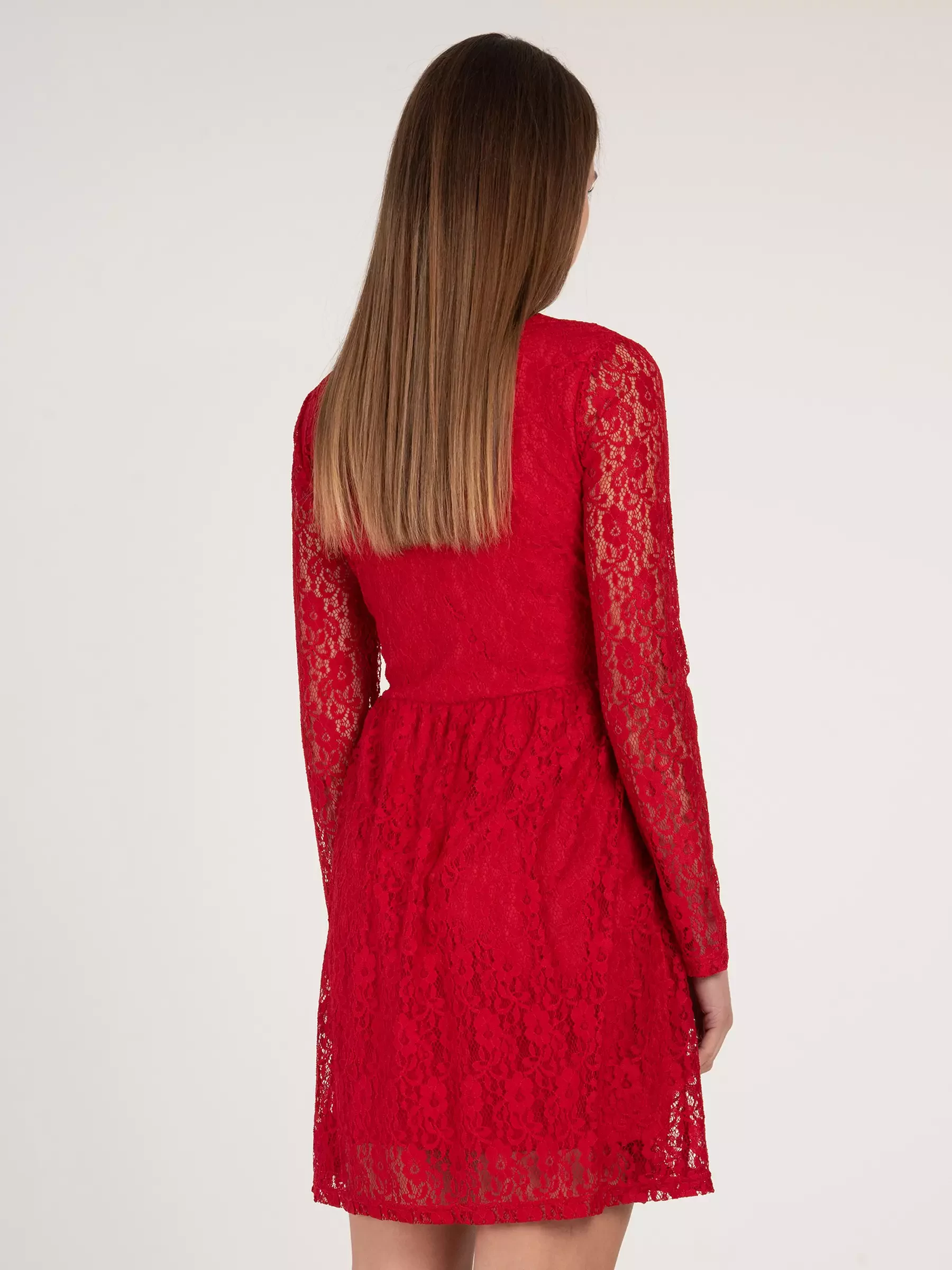 h&m lace dress red H&m Red Dress Lace Cheap Sale