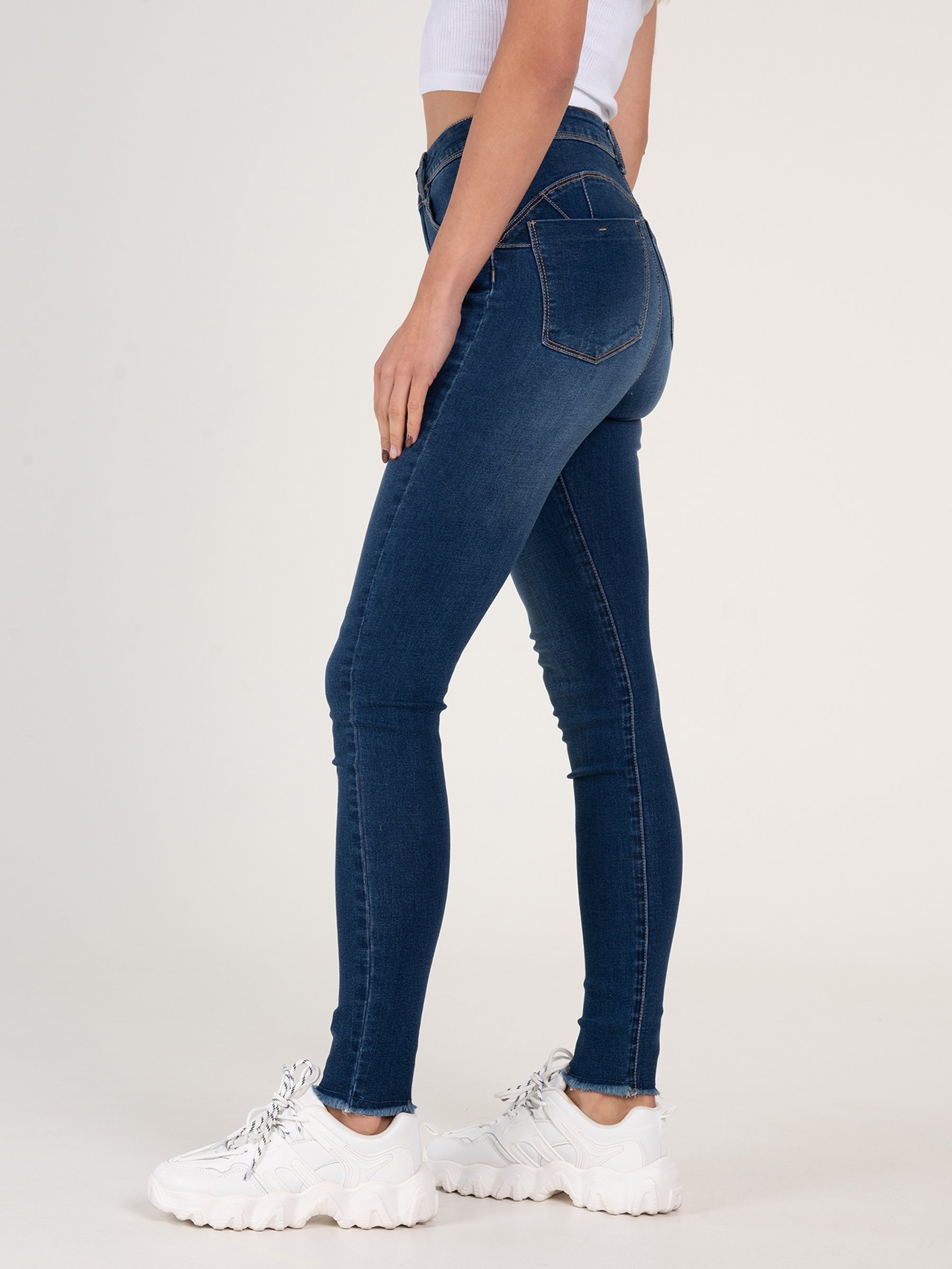 WOMEN FASHION Jeans Strech discount 70% Navy Blue M Cortefiel Jeggings & Skinny & Slim 