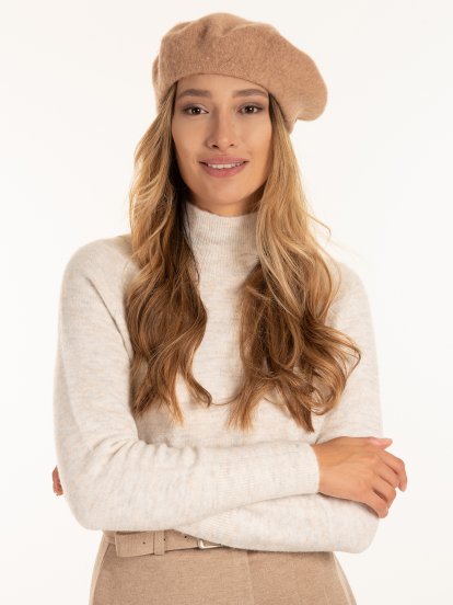 Egyszínű alap női barett