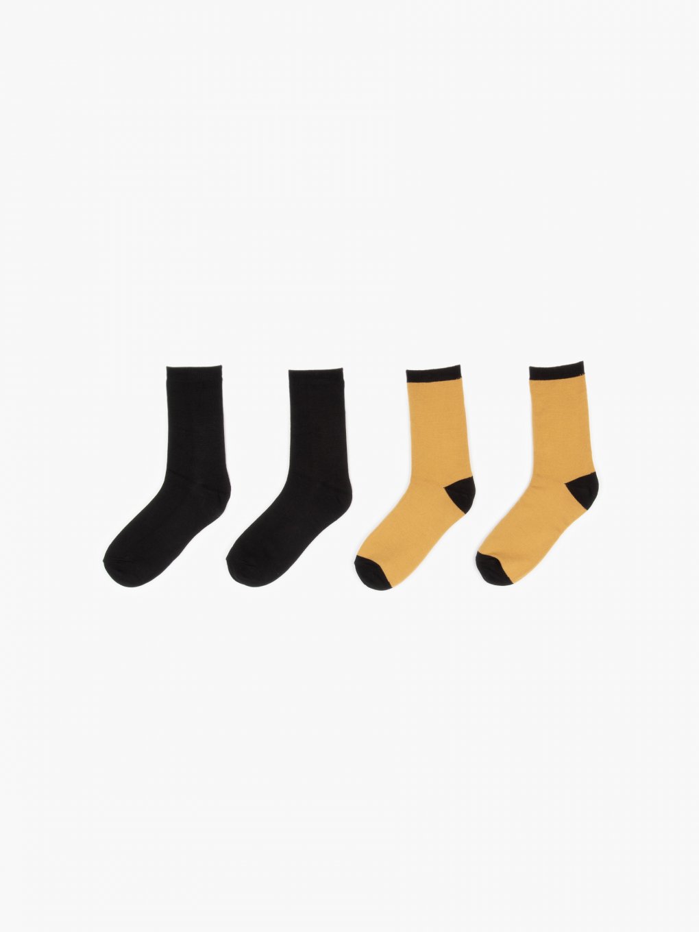 Sada dvou párů pánských ponožek z bambusové směsi