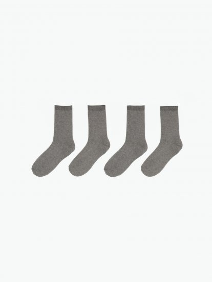 Sada dvou párů pánských ponožek z viskové směsi