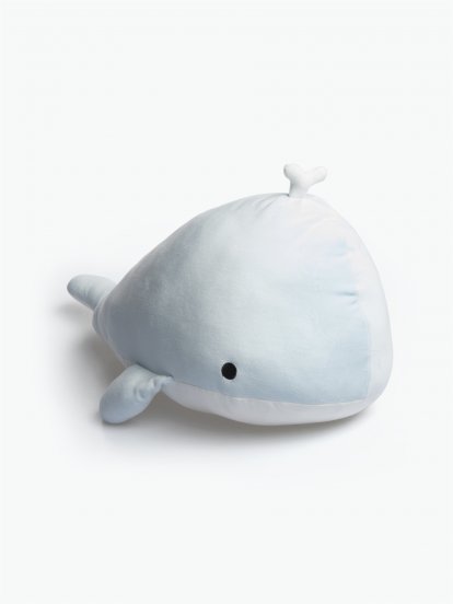 Whale pillow