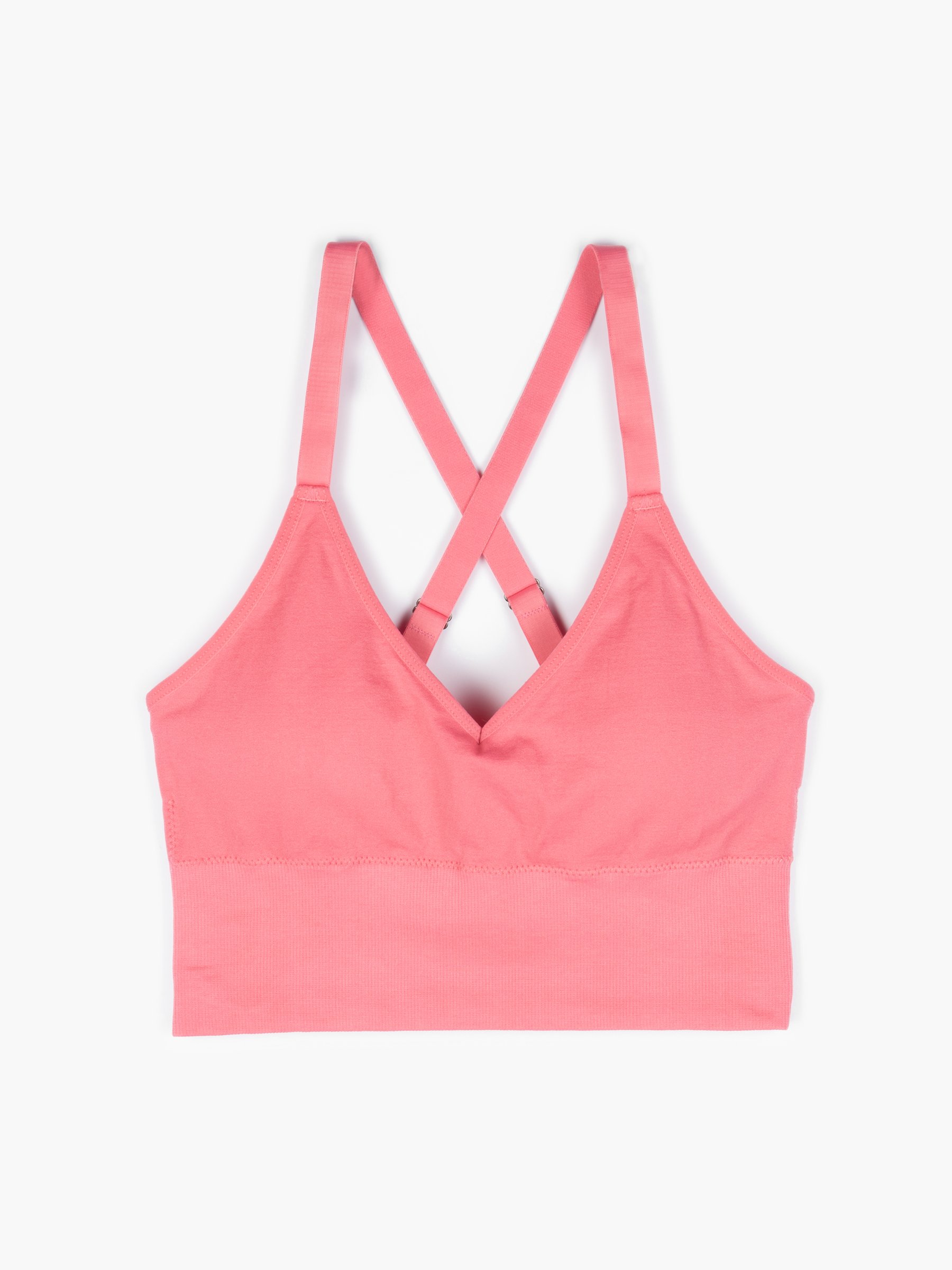 1,98 €, | Padded sports bra with adjustable straps