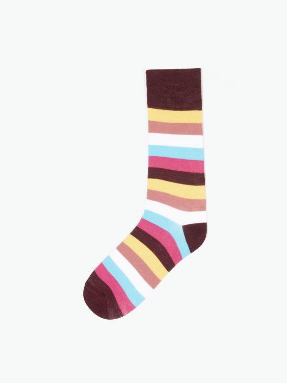 Vzorované ponožky dámské
