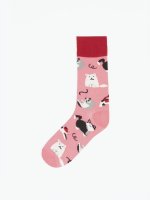 Vzorované ponožky dámské