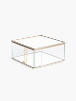 Decorative glass box