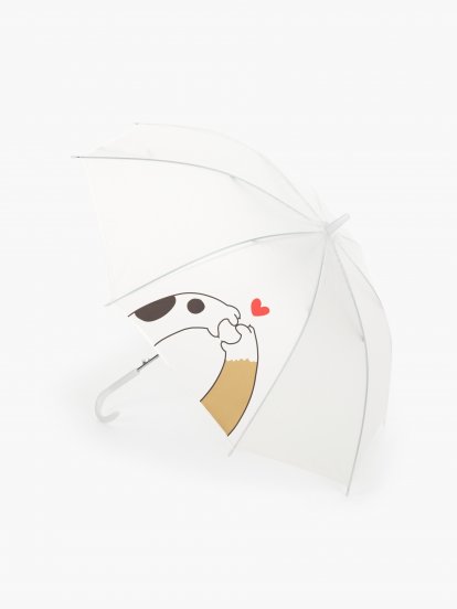 Dáždnik s dizajnom mačacích labiek